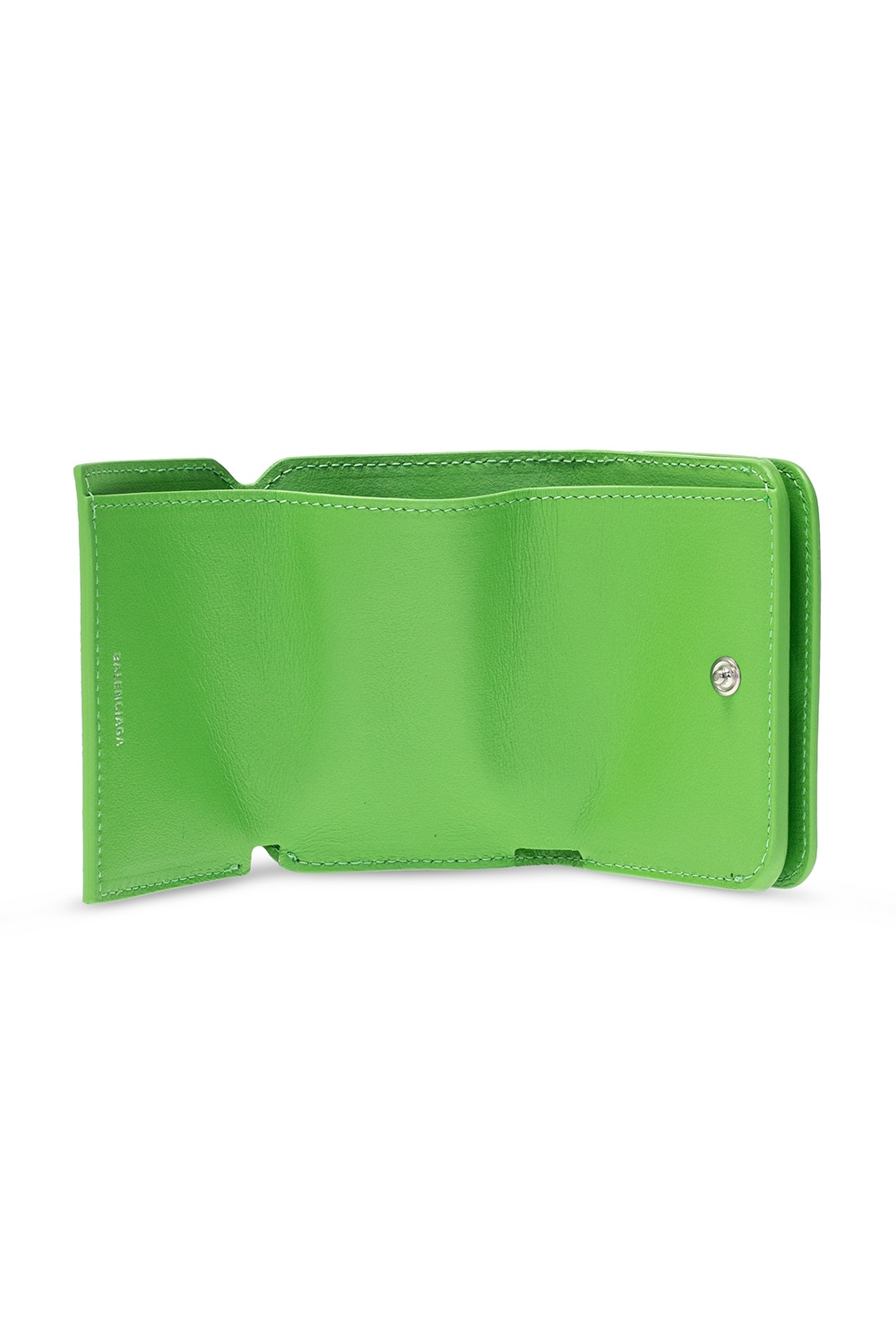 Balenciaga cheap green wallet